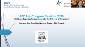 VIDEO TUTORIAL AEC CONGRESS 2020 - WHOVA AND ZOOM - SWING, Results after the first 2 years of the project